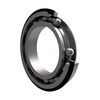 Single row deep groove ball bearing with snap ring groove and snap ring Steel Closure on one side 6204-Z-NR